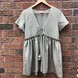 Princess Polly Maritimo Mini Dress in olive